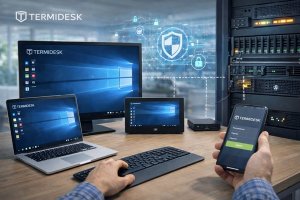 Российский терминальный сервер: как он помогает организовать защищенные виртуальные рабочие места